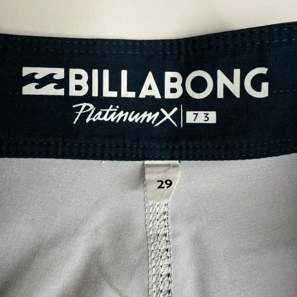 Billabong 73 Stripe Platinum X Stretch Boardshort‎ Size 29 LIKE NEW!